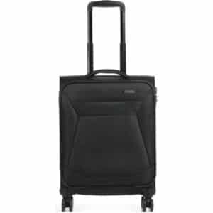 Travelite Chios Black Suitcase 55 cm
