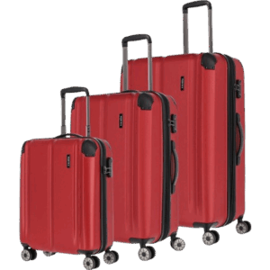 Travelite City 3 stk. - Red