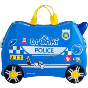 Trunki Ride On Suitcases 46cm - Percy The Police Car