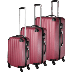 tectake Lightweight 3 stk. - Pink