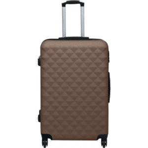 vidaXL Hardcase Suitcases 71cm - Brown