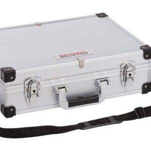 Aluminiums kuffert sølv 420x300x125 mm