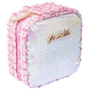 NiNice Group e Mini Makeup-kuffert med Glimmer - Hvid - 5+år