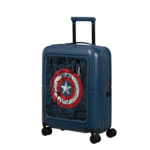 American Tourister Dashpop Kabinekuffert - 55x40x20cm, 47L - Captain America Shield