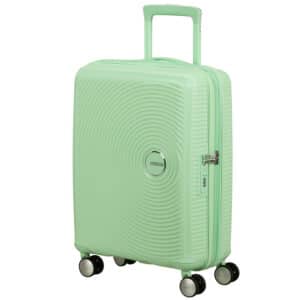 American Tourister Hard Shell Kuffert - 55cm, 35.5L, Udvidelig - Pastel Grøn