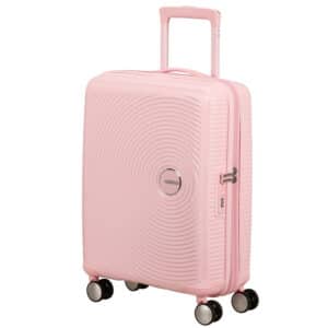 American Tourister SoundBox Kabinekuffert - 55cm, 35.5L, Udvidelig - Pastel Pink