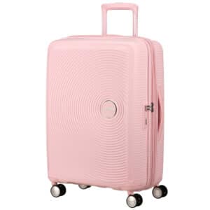 American Tourister Soundbox Kuffert - Medium, 67cm, 71.5L - Pastel Pink