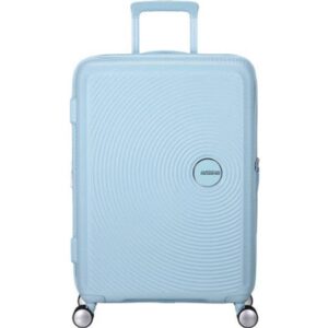 American Tourister SoundBox Spinner Expandable 67cm - Pastel Blue