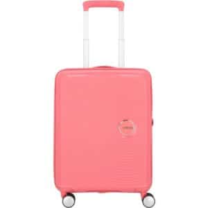 American Tourister Soundbox Spinner Expandable 55cm - Sun Kissed Coral