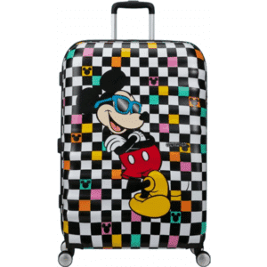 American Tourister Wavebreaker Disney Spinner 77cm - Mickey Check
