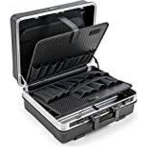 B&W International 120.03/P taske til opbevaring af værktøj Sort Acrylonitrilbutadienstyren, Kuffert