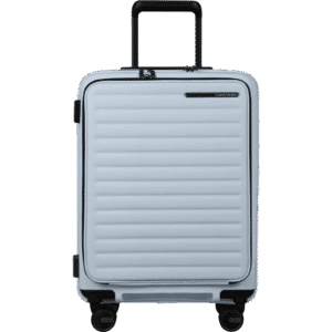 Samsonite Restackd Kabinekuffert Ekspanderbar Front Pocket Glacier Premium