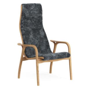 Swedese Lamino - Eg - Charcoal Fåreskind - Eg hvidpigmenteret