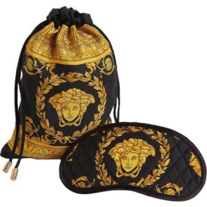 Versace Trykt Silke Øjenmaske ONE SIZE