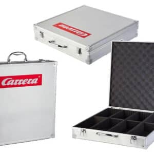 Carrera Aluminium Kuffert til 8 Biler - 1:24 Skala, Digital 124 - Sølv