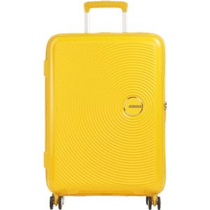 American Tourister SoundBox Spinner Expandable 67cm - Golden Yellow