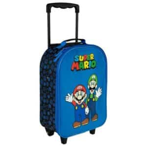 Super MarioÂ® & Luigi Trolley Kuffert Blå
